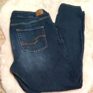 Levi Strauss Signature Baby Bump Skinny Maternity Jeans - Large